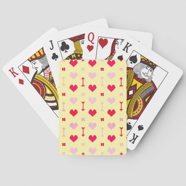 Cartas de Baralho Love Arrows & Blossoms (Verso)