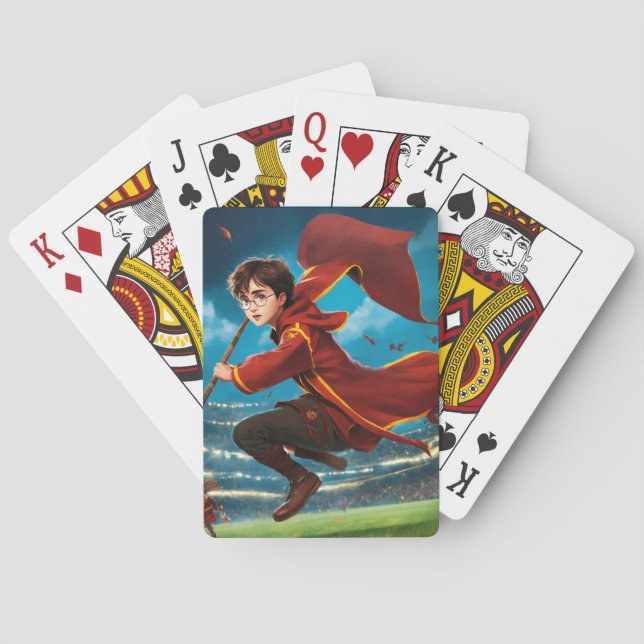 Cartas de Baralho Mágicas com Harry Potter  (Verso)