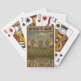 Cartas de Baralho Memento Mori
