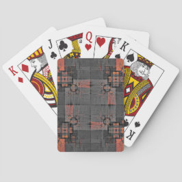 Cartas de Baralho Orange e Grey Crossroads