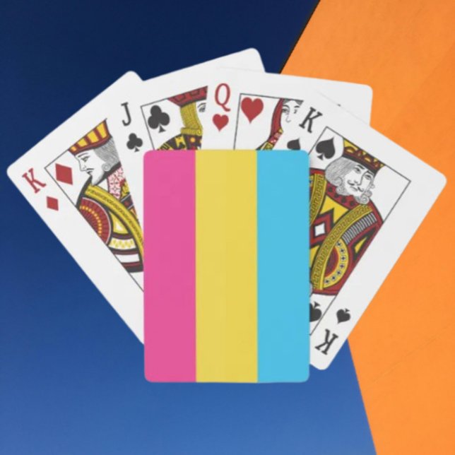 Cartas de Baralho Orgulho Pansexual (Criador carregado)