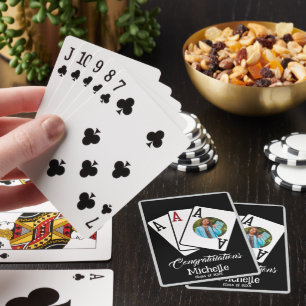 Cartas de Baralho para Festa de Formatura - Foto P