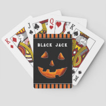 Cartas de Baralho para Festa de Halloween