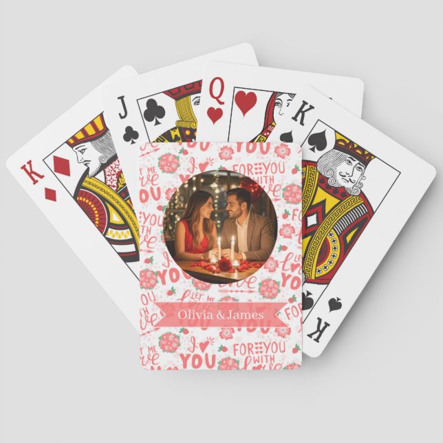 Cartas de Baralho Personalizadas | Cartas de Pôque (Verso)