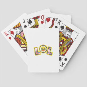 Cartas de Baralho Personalizadas com Emoji LOL - P