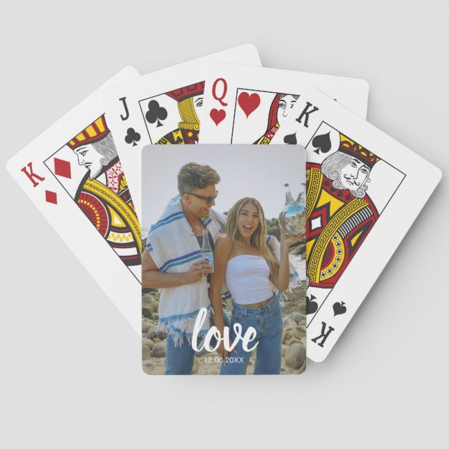 Cartas de Baralho Personalizadas com Foto e Roteir (Verso)