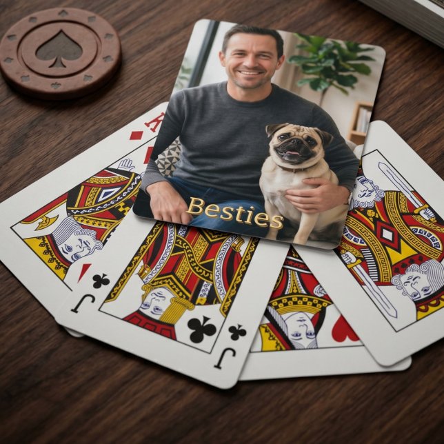 Cartas de Baralho Personalizadas Dia dos Pais com  (Criador carregado)