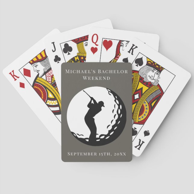 Cartas de Baralho Personalizadas | Fim de Semana d (Verso)