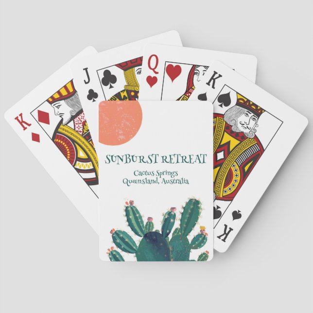 Cartas de Baralho Personalizadas para Airbnb (Verso)