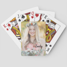 Cartas de Baralho Personalizadas para Damas de Hon