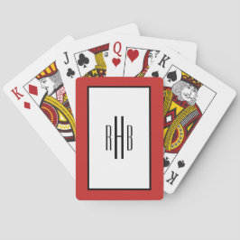 Cartas de Baralho Personalizadas Presente de Poker