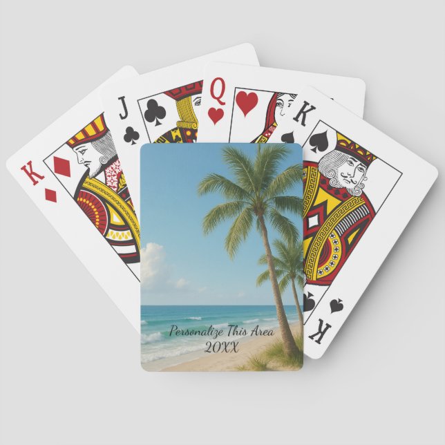 Cartas de Baralho Personalizáveis com Texto e Foto (Verso)