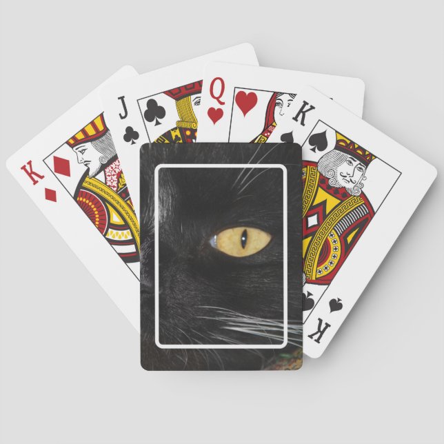 Cartas de Baralho Preto Preto (Verso)