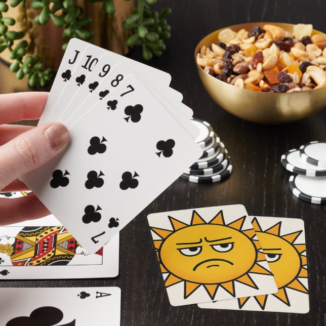 Cartas de Baralho Sarcásticas do Sol (In situ)
