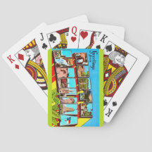 Cartas de Baralho Saudações da Carolina do Norte
