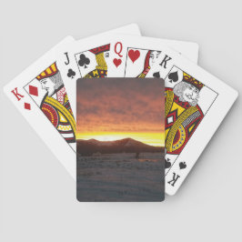 Cartas de Baralho Sunset Snow