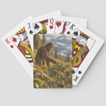 Cartas de Baralho Temporada de Huckleberry Pé-Gran