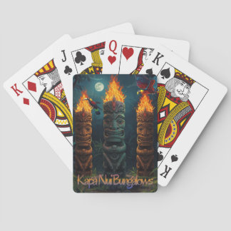 Cartas de Baralho Tiki Kapa Nui Bungalows