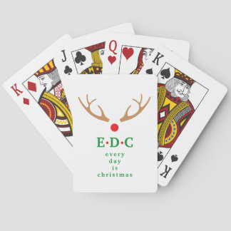 Cartas de Baralho Todo Dia é Natal