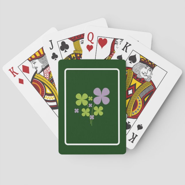 Cartas de Baralho Trevo (Verso)