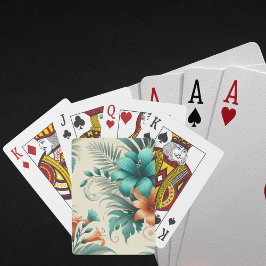 Cartas de Baralho Tropical Iridescente