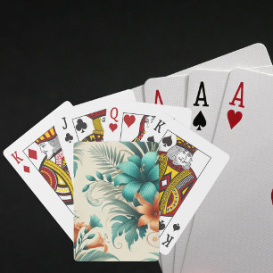 Cartas de Baralho Tropical Iridescente