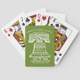 Cartas de Baralho - Verde Oliva