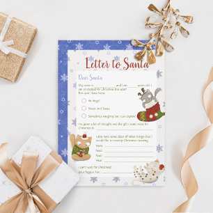 Cartas de Natal Carta aos Papais noeis Cartão de F