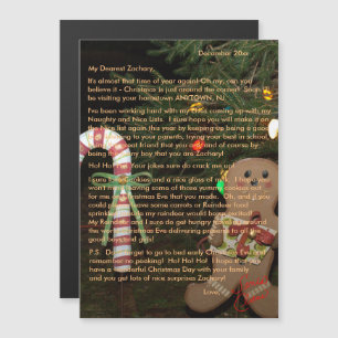 Cartas de Papai noel Gingerpão 5x7