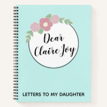 Cartas Personalizadas Para Minha Filha Floral Wrea