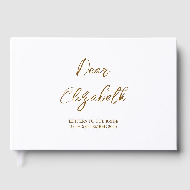 Cartas Personalizadas para o Livro da Noiva, Hen D (Frente)