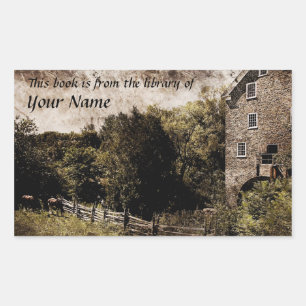 Cartaz adesivo da biblioteca Pastoral