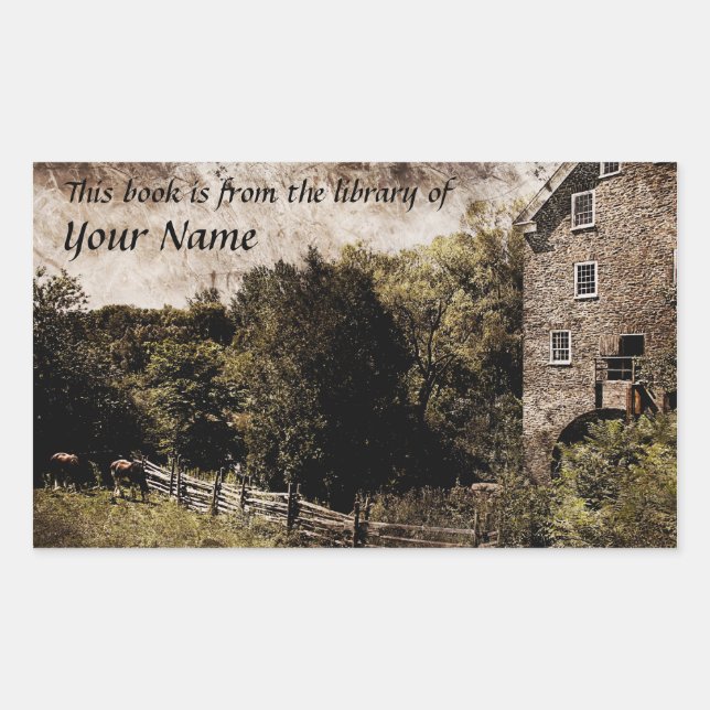 Cartaz adesivo da biblioteca Pastoral (Frente)