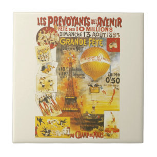 Cartaz da Feira da Grande Festa Antiga de Paris