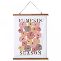 Cartaz de Abóbora de Coloração de Abóbora de outon