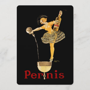Cartaz de anúncio de vinho Pernis de Leonetto Capp