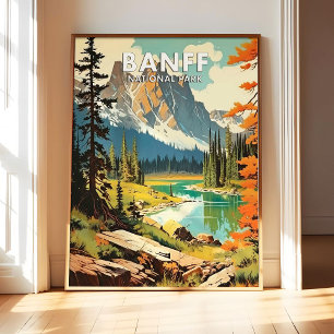 Cartaz de Arte de Impressão do Parque Nacional de