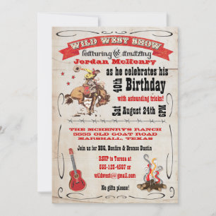 Cartaz de Convite de Aniversário do Espetáculo do