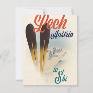 Cartaz de esqui Lech Áustria