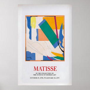 Cartaz de Exposição de Matisse Impressão de Arte V