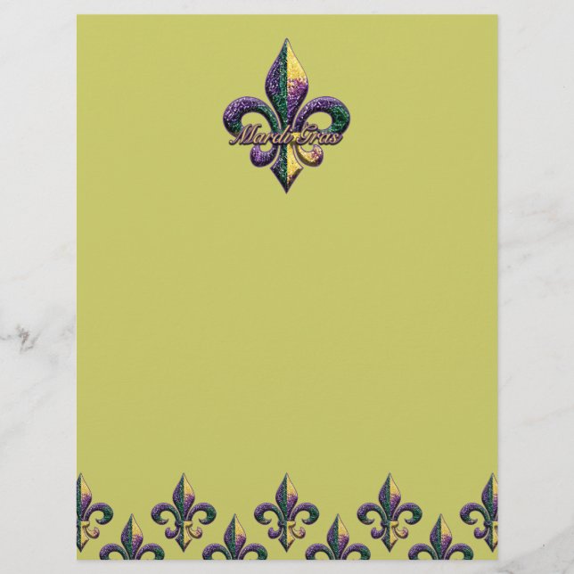 Cartaz de Gras Fleur de lis 2 (Frente)