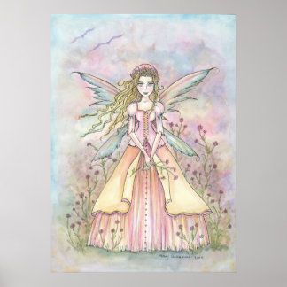 Cartaz de Impressão da Fada da Fantasia Pretty Bel