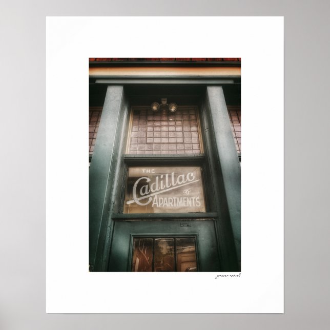Cartaz de Impressão de Apartamentos Cadillac (Frente)