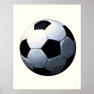 Cartaz de Impressão de Futebol - Pôsteres de Futeb