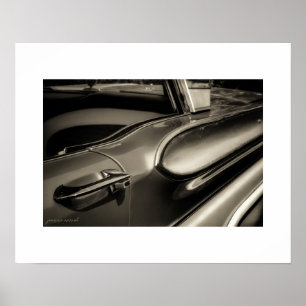 Cartaz de Impressão Sepia Mercury Turnpike Cruiser