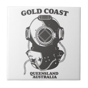 Cartaz de mergulho Gold Coast Queensland Austrália