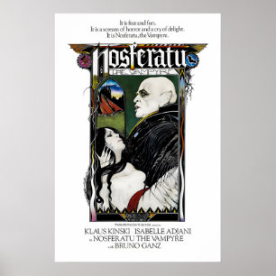 Cartaz de Nosferatu A2 Impressão de Arte Mate. 18º