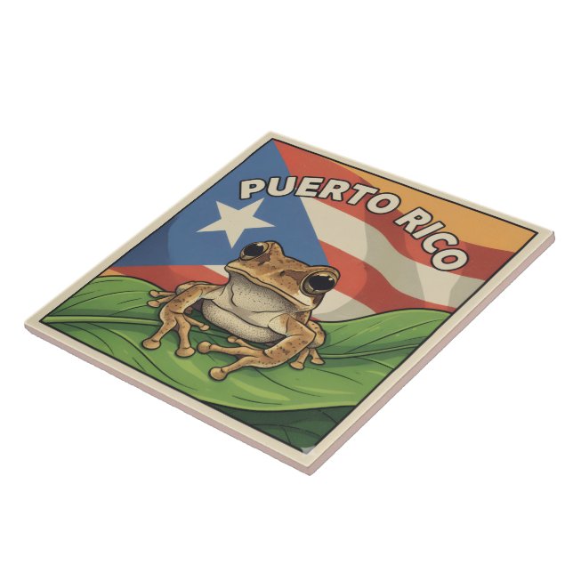 Cartaz de Orgulho Retro Boricua (Lateral)