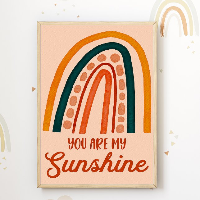 Cartaz de quarto de crianças Arco-íris Impressão d (Criador carregado)