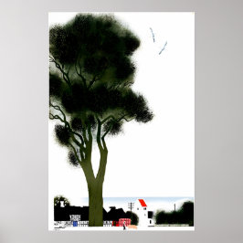 Cartaz de Viagem da Dinamarca Impressão de Arte Di